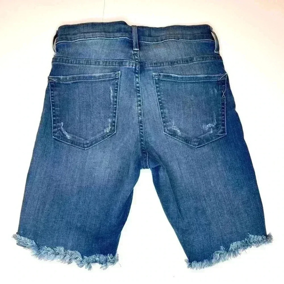 Express Womens Bermuda High Rise Stretch Shorts Size 2 - Picture 5 of 6